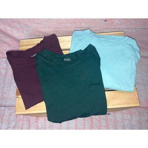 VS Pink SET OF 3 Long sleeve shirts, all NWT, Size: x-small, 2 crop & 1 twist to